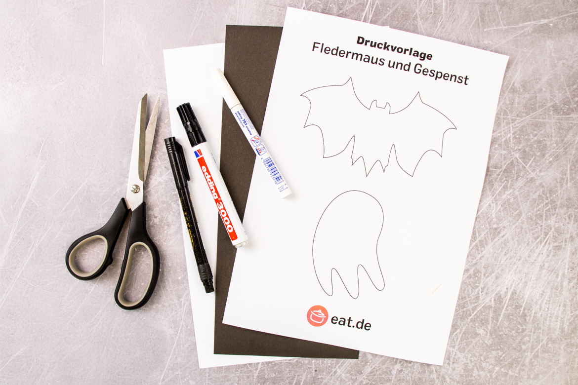 Glasmarkierer für Gläser basteln - Materialien