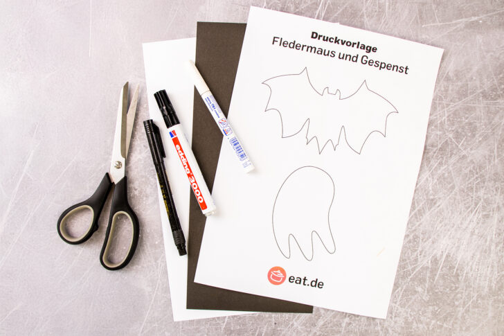 Glasmarkierer für Gläser basteln - Materialien