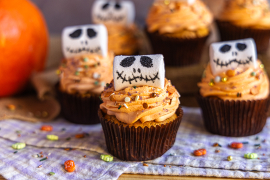 Halloween-Cupcakes: Leckere Kürbis-Muffins