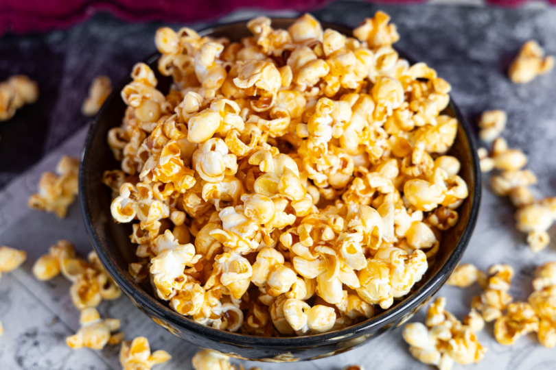 Karamell Popcorn