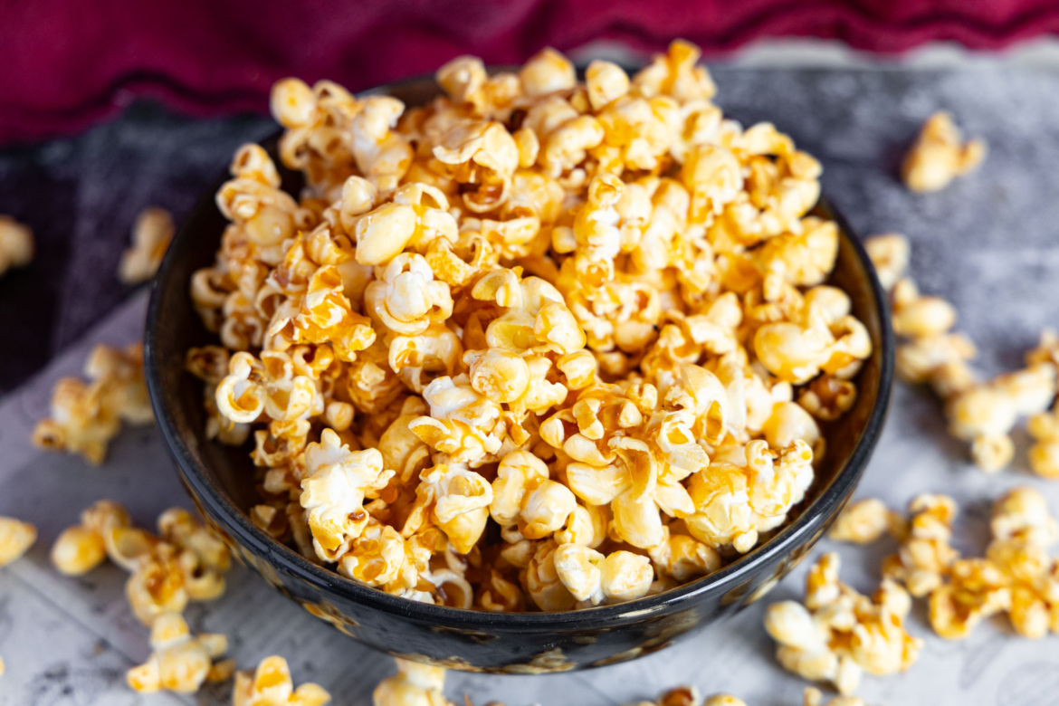 Karamell Popcorn