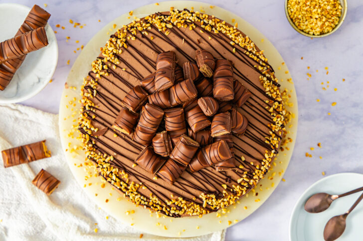 Kinder-Bueno-Torte frisch zubereitet