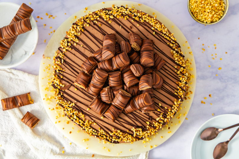 Kinder-Bueno-Torte frisch zubereitet