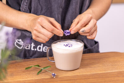 Moon Milk dekorieren