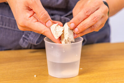 Hefe auflösen