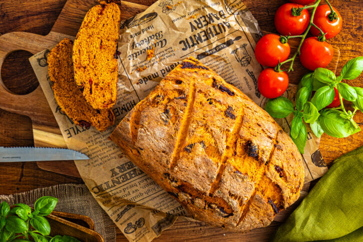 saftiges Tomatenbrot