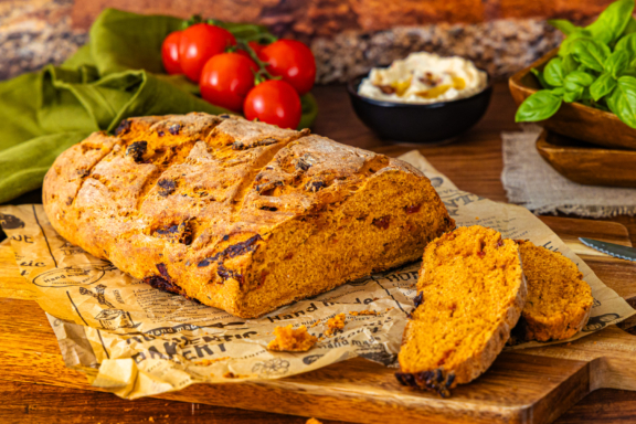 Saftiges Tomatenbrot