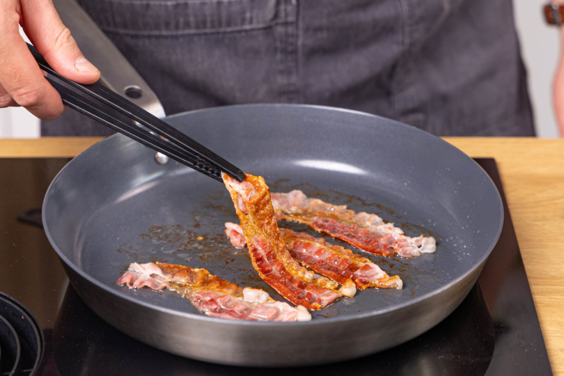 Bacon braten