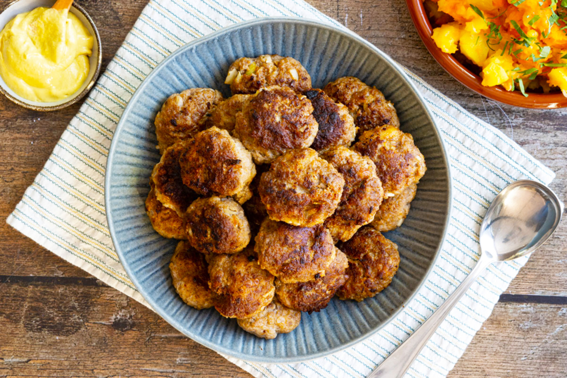 Deftigen Bratklops wie bei Oma kochen topdown