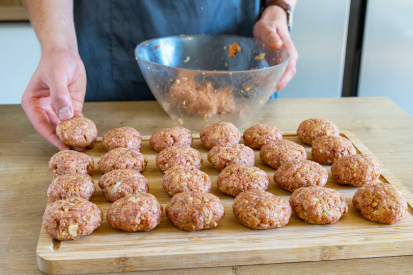 Bratklops wie bei Oma formen