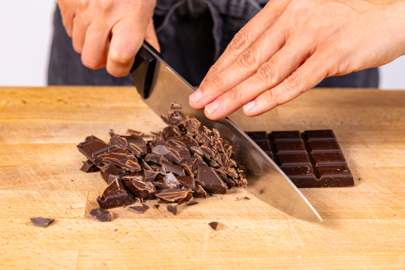 Schokolade hacken