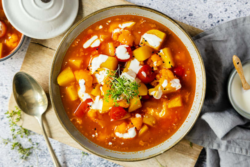Kartoffel-Blumenkohl-Curry