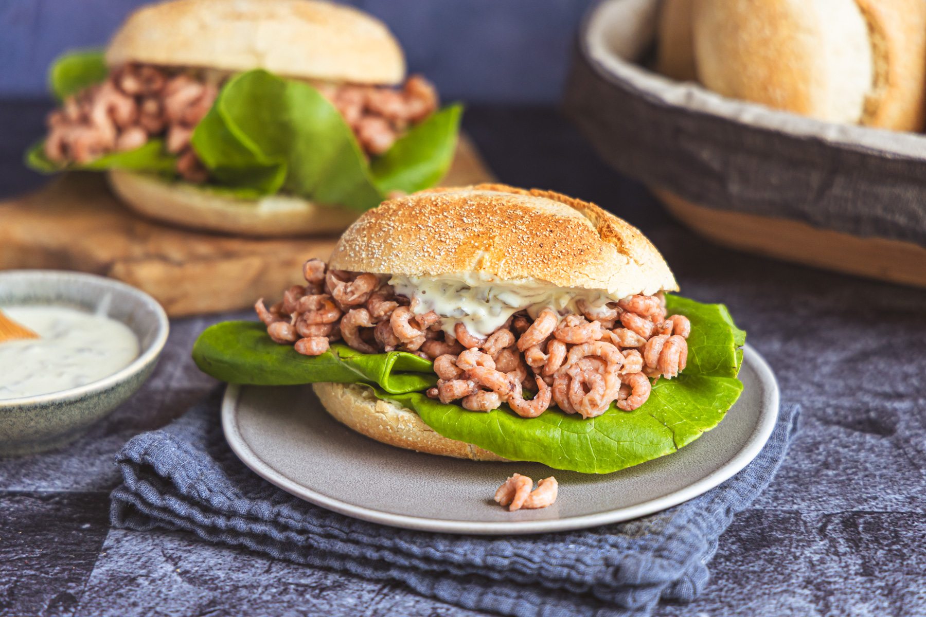 Krabbenbrötchen