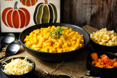 Kürbis Mac’n’Cheese