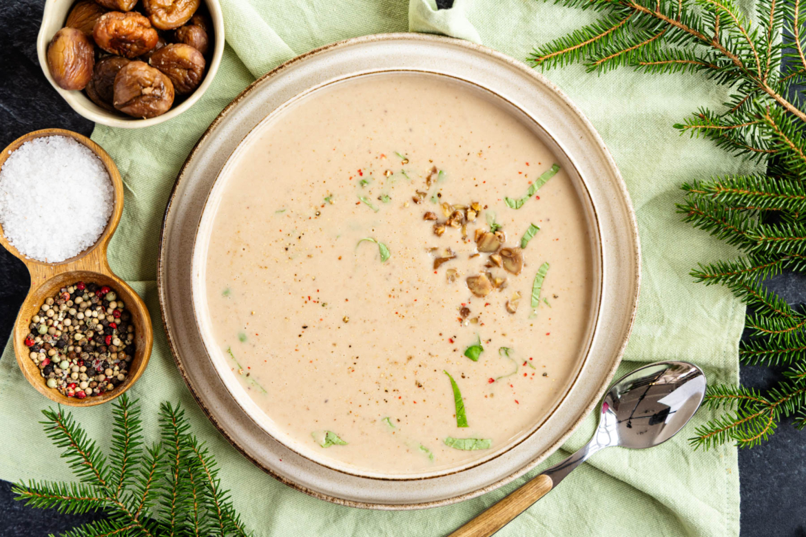Maronensuppe aus dem Thermomix®: einfach & cremig