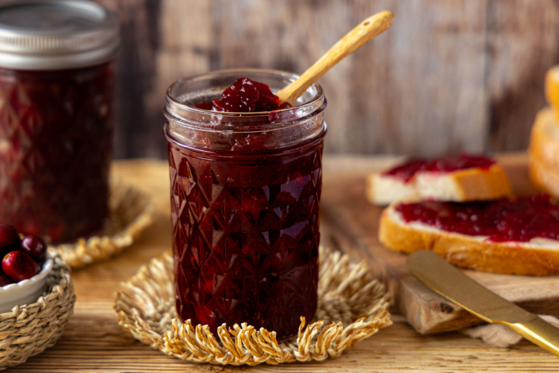 Preiselbeermarmelade selber machen und entnehmen