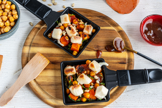 Süßkartoffel Raclette