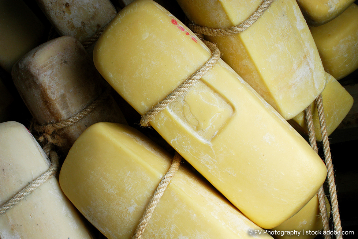 Italienischer Hartkäse - Ragusano