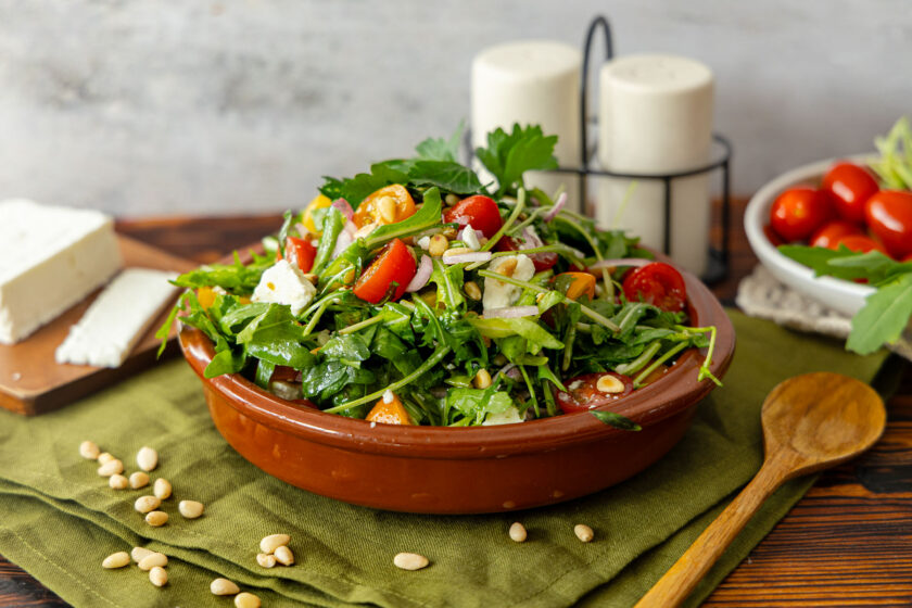 Rucola-Salat: schnell & einfach