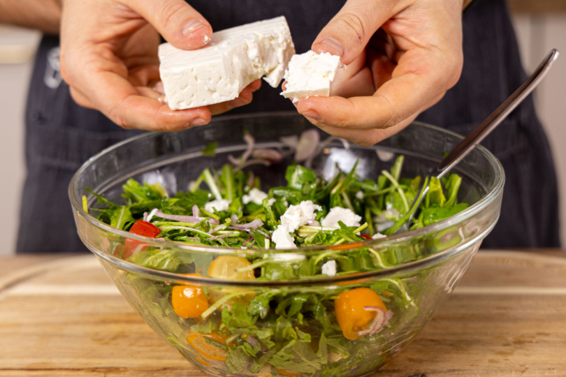 Feta dazugeben