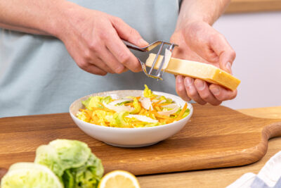 Parmesan hobeln