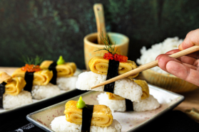 Tamago Nigiri Sushi