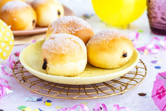 Berliner aus der Heißluftfritteuse