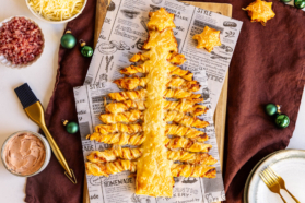 Blätterteig Tannenbaum herzhaft