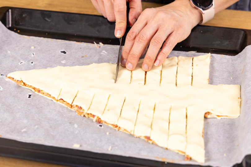 Baumseiten einschneiden