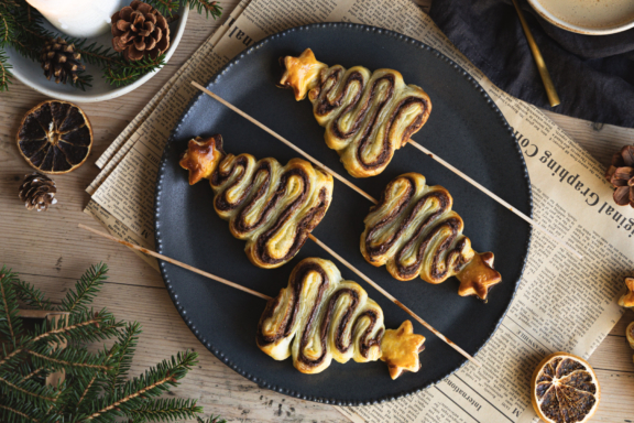 blaetterteig tannenbaum spiess