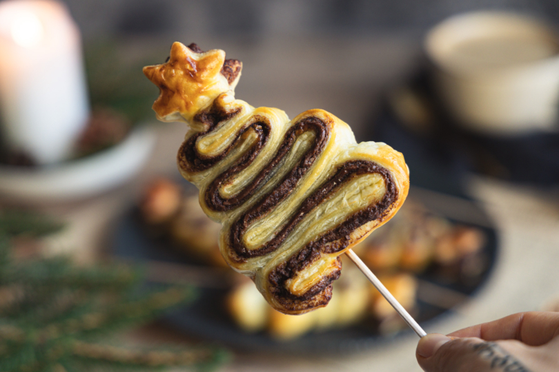 blaetterteig tannenbaum spiess