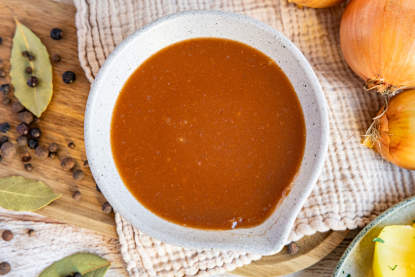 schnelle braune Soße