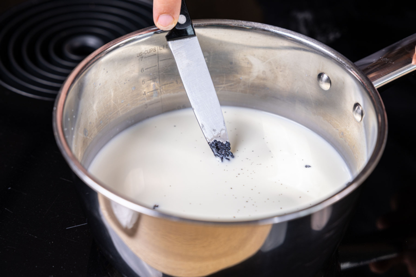 Vanillemark dazugeben