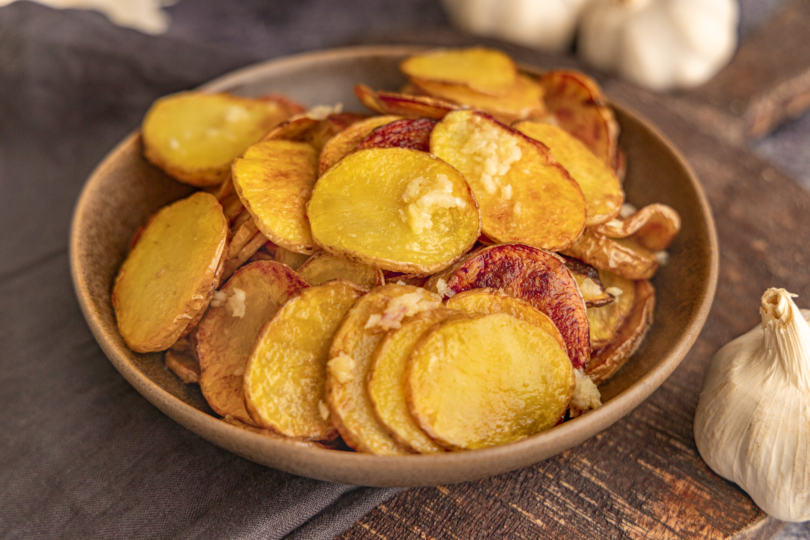 Knoblauchkartoffeln wie beim Griechen