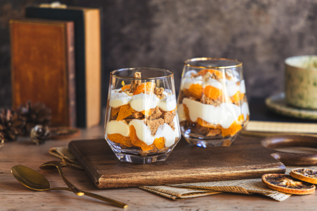 Mandarinen Spekulatius Dessert