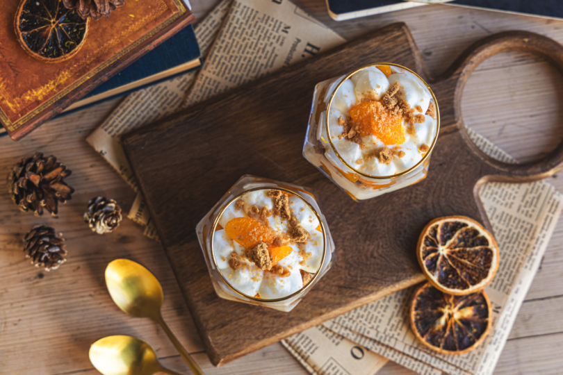 Mandarinen Spekulatius Dessert