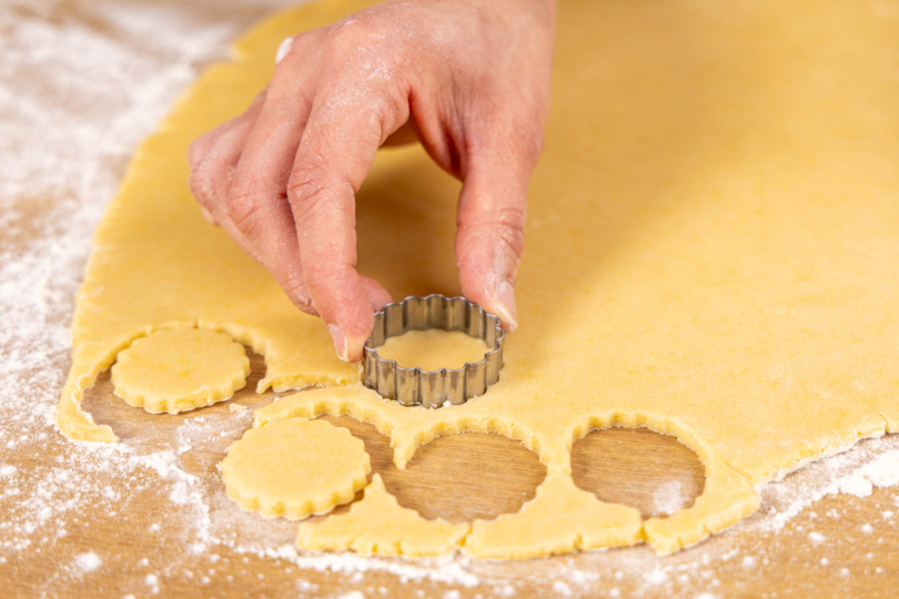 Teig ausstechen