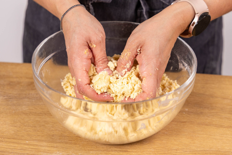 Mürbeteig verkneten