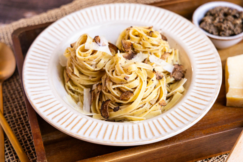 Pasta mit frischer Trüffelpaste