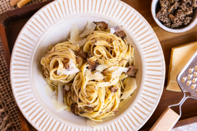 Pasta mit frischer Trüffelpaste