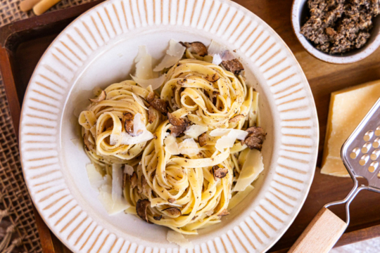 Pasta mit frischer Trüffelpaste