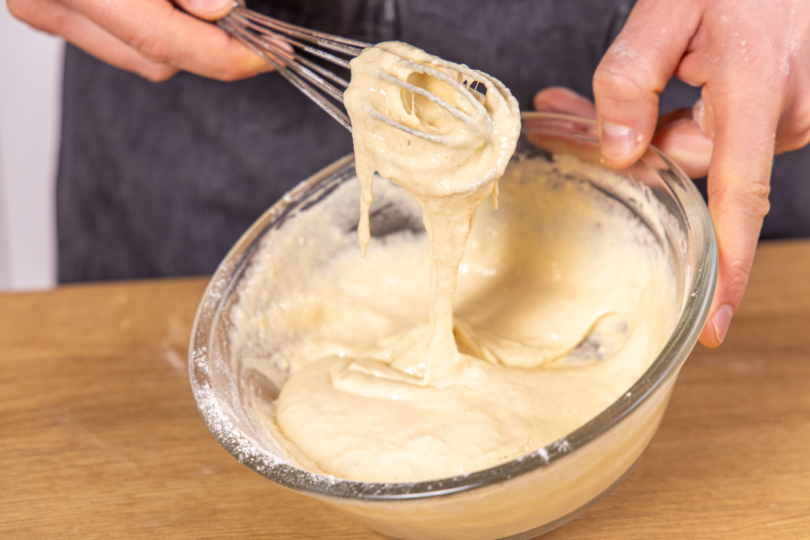 zu dicker Pfannkuchenteig