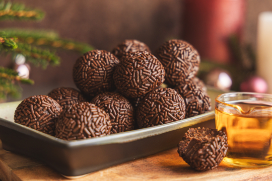 Rumkugeln aus Kuchenresten