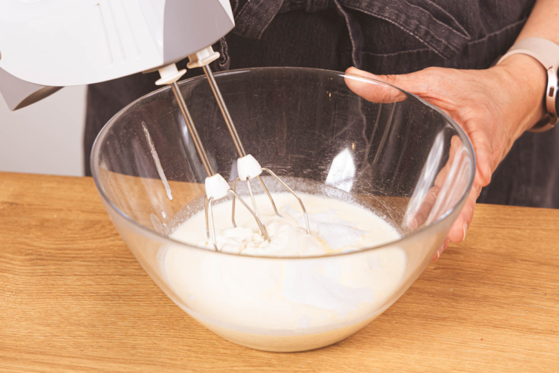 Sahnecreme aufschlagen