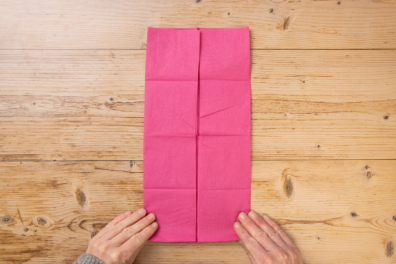 Papierserviette falten