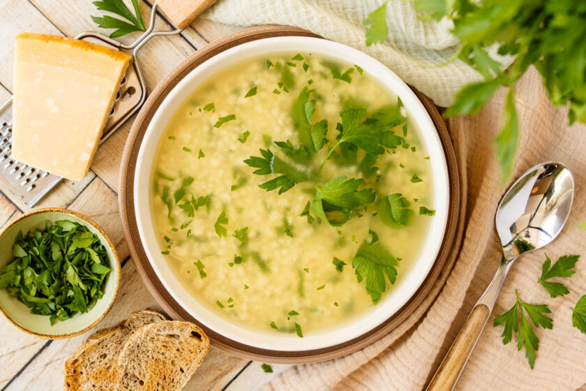 Stracciatella Suppe