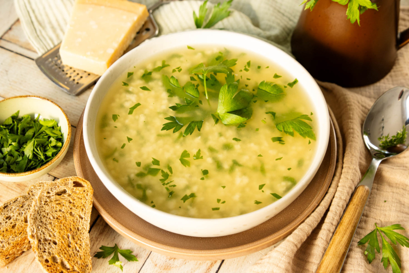Stracciatella Suppe