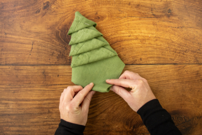 Stoffservietten falten