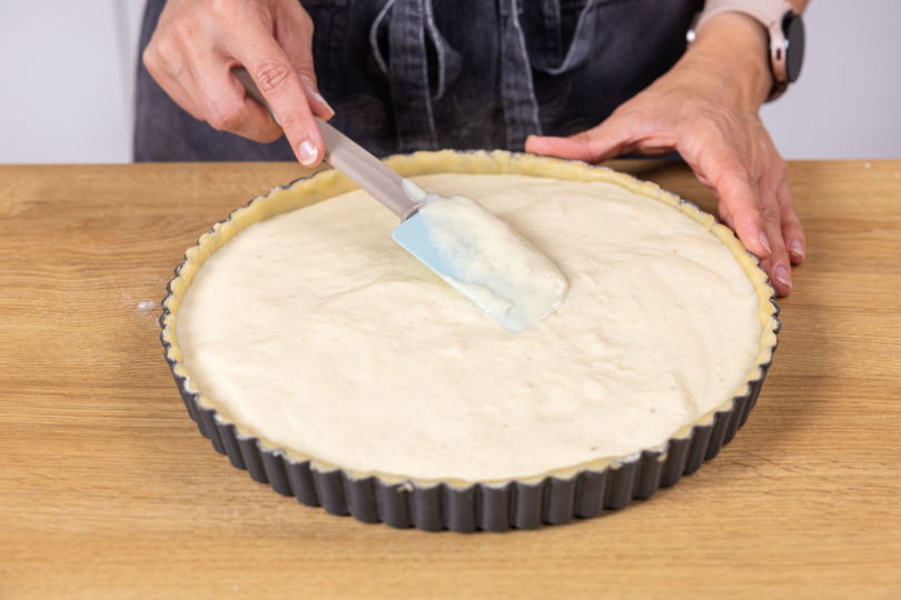 Füllung verstreichen