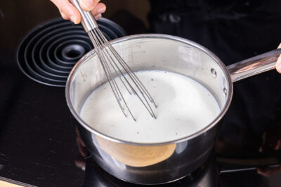 Milch kochen